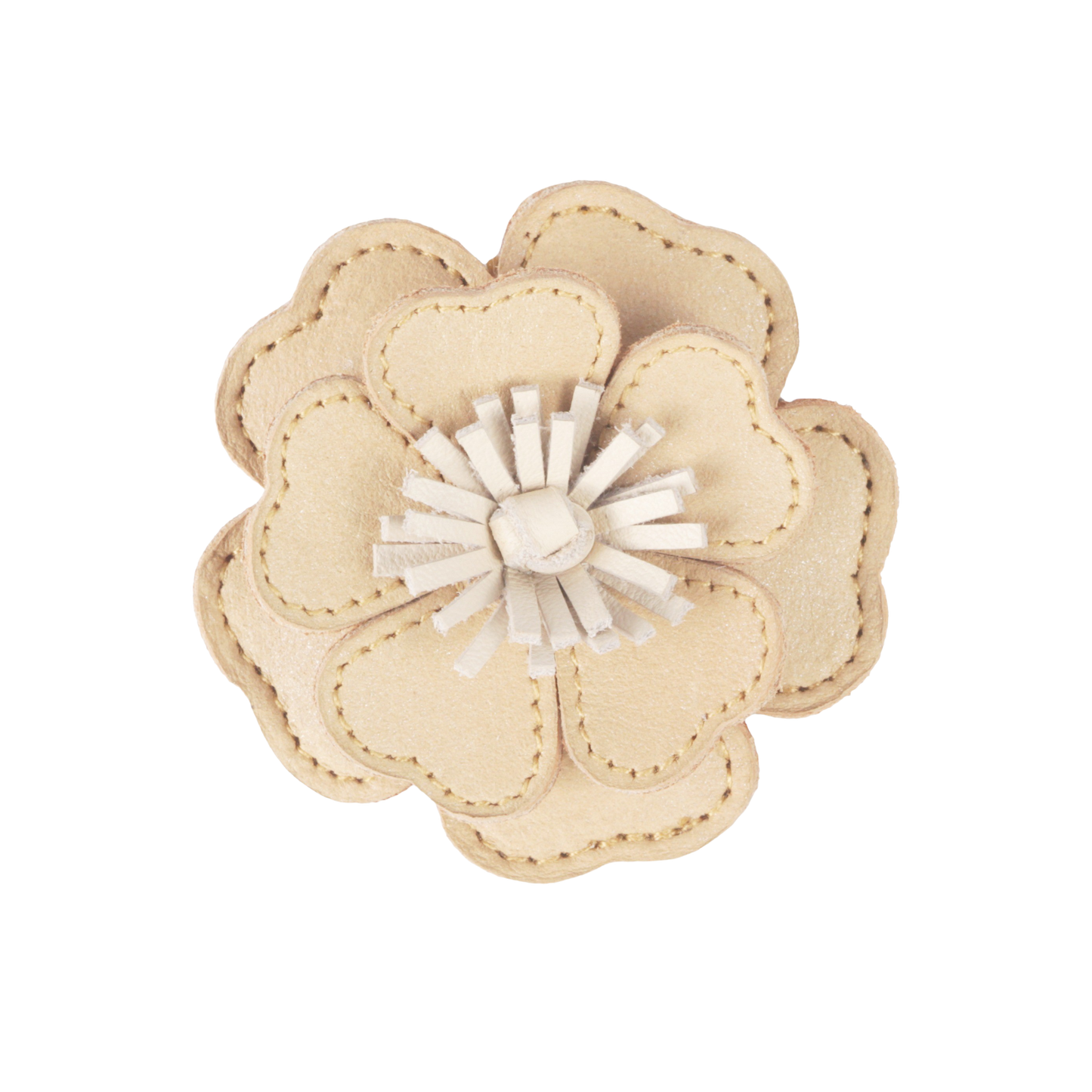 Zaza Fields Hairclip | Buttercup | Gold Metallic Nubuck