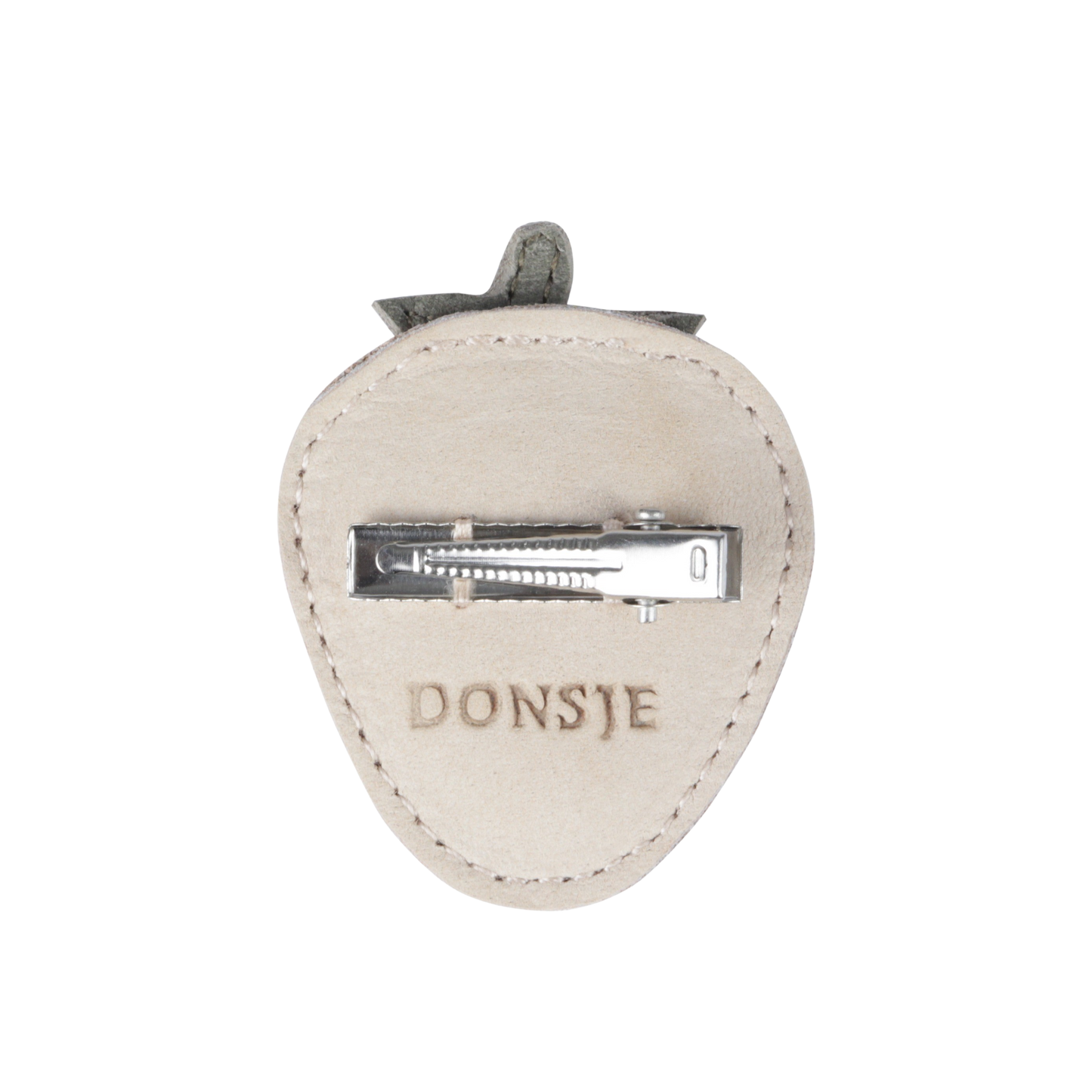 Nanoe Fruit Hairclip | Strawberry | Powder Nubuck