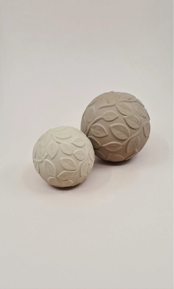 Natural Rubber Sensory Ball Set Leaf - Earth
