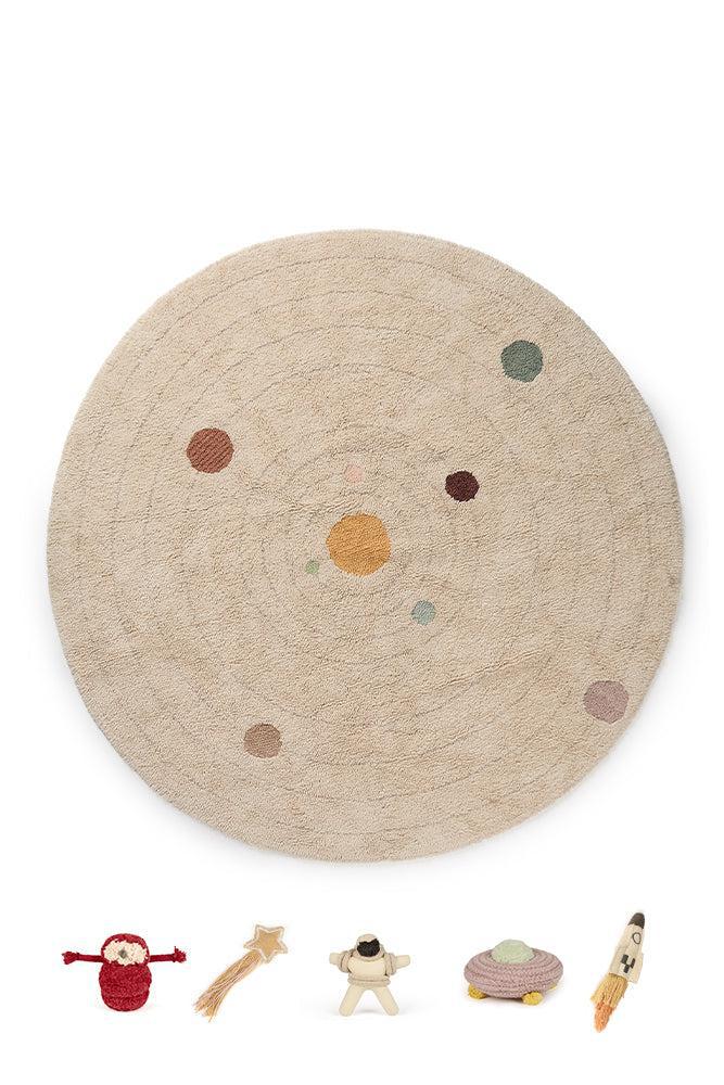 WASHABLE PLAY RUG SOLAR SYSTEM