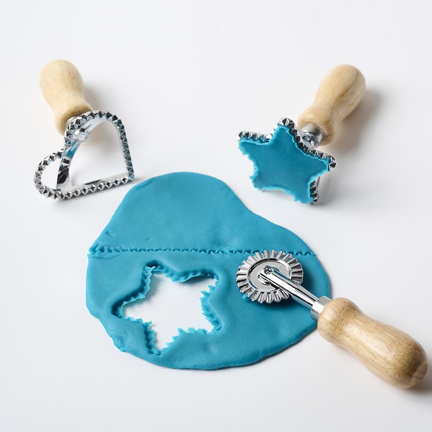 eco-dough cookie cutters