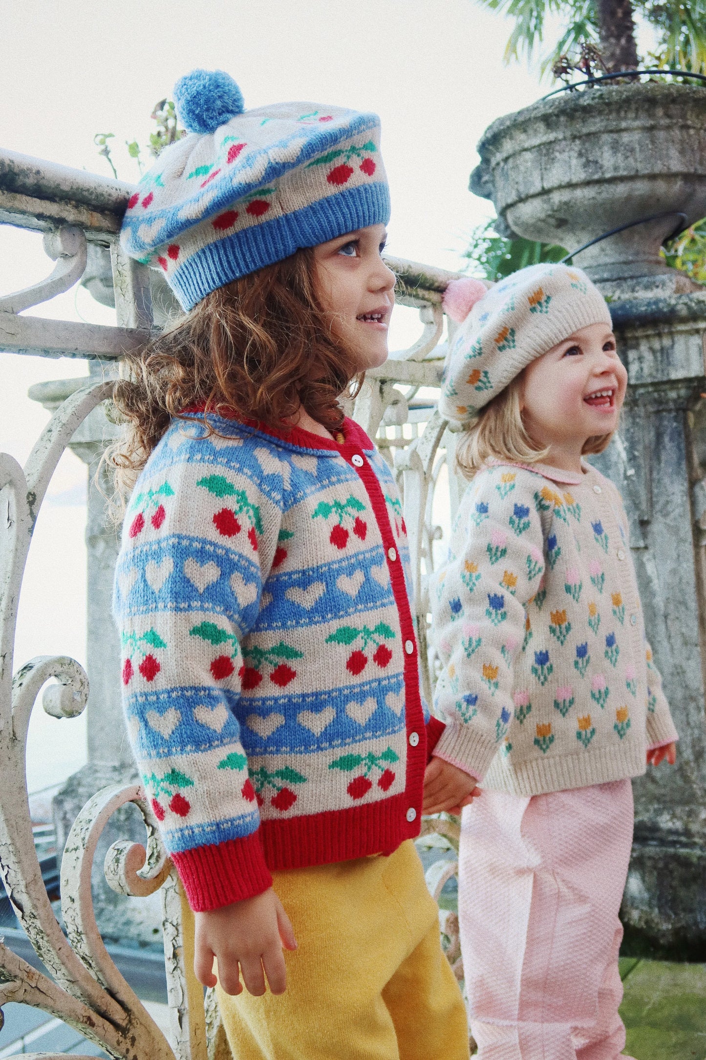 BELOU KNIT CARDIGAN - TULIPE