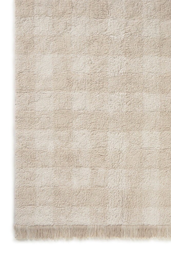 WASHABLE RUG VICHY IVORY