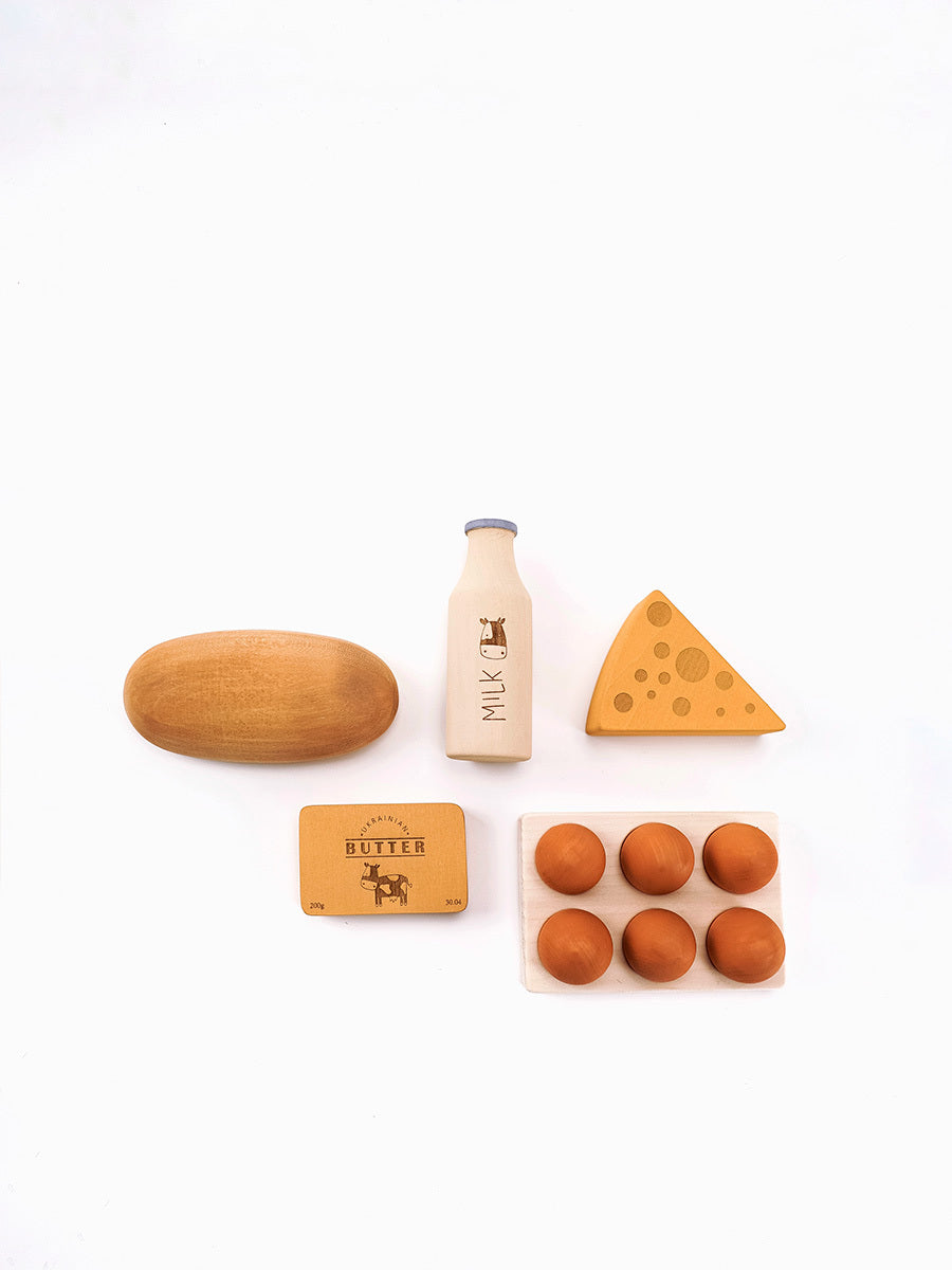 Wooden Play Food Set | Country Products