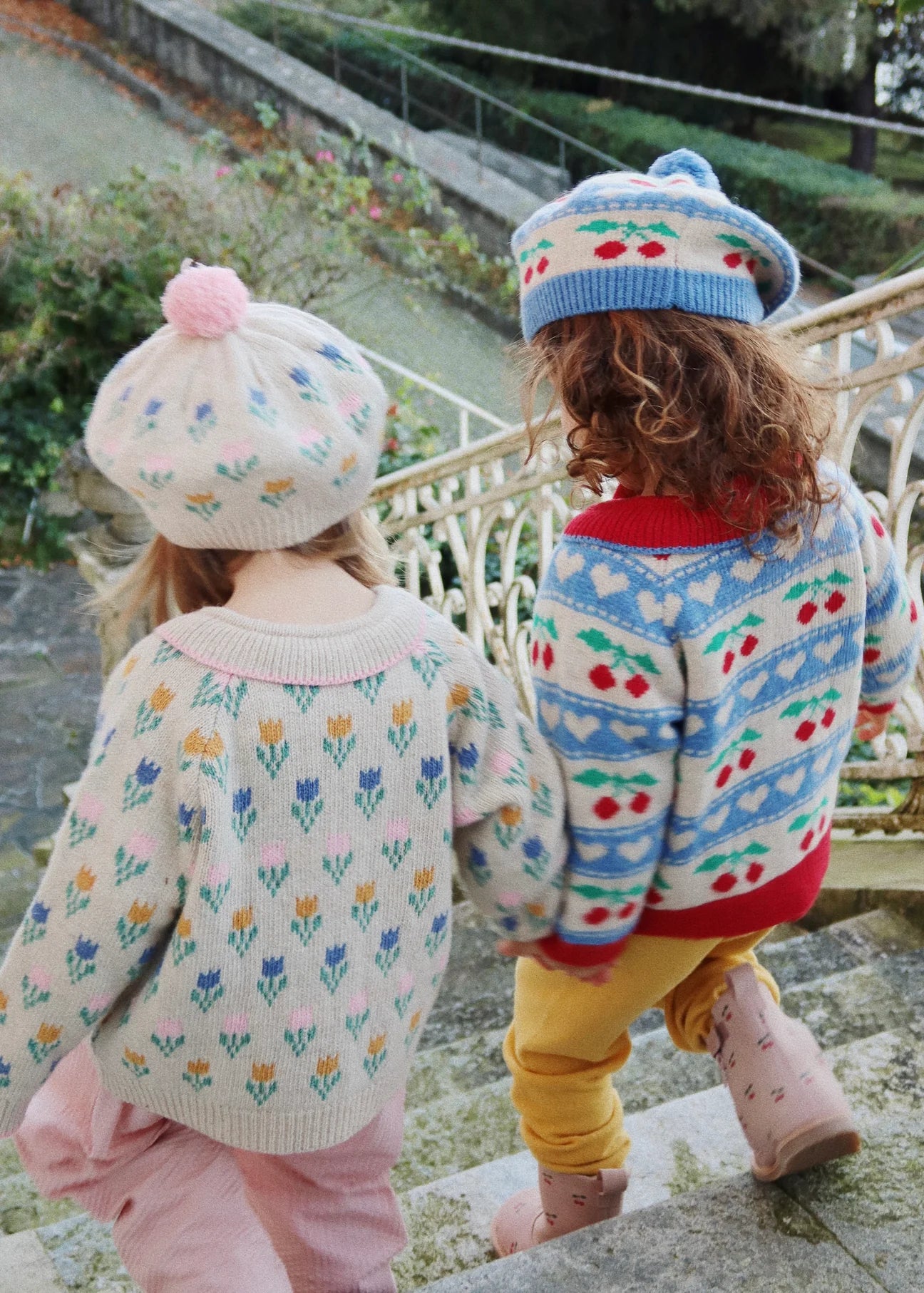 BELOU KNIT CARDIGAN - TULIPE