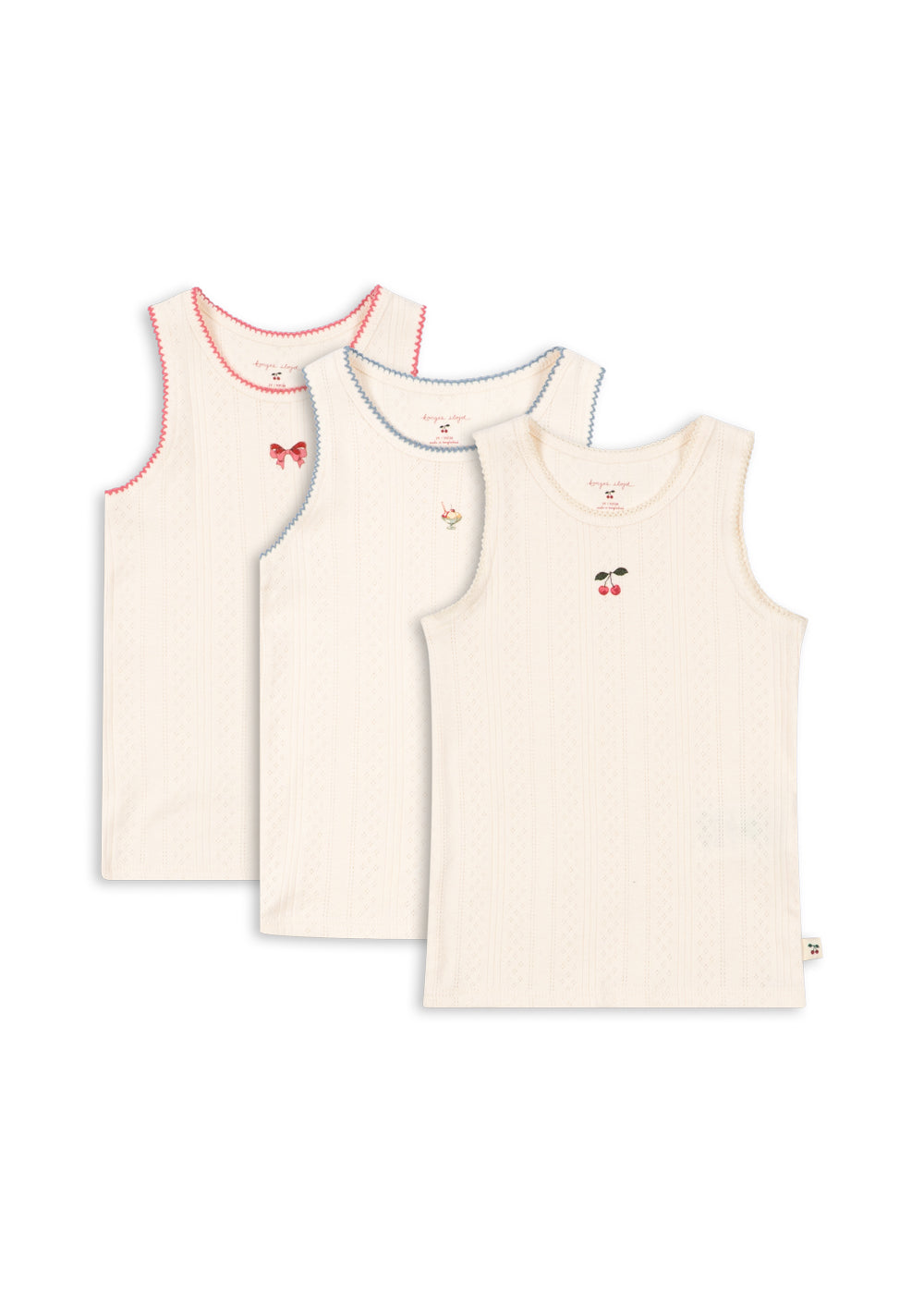 MINNA 3 PACK TANK TOPS GOTS – Nebula Kids