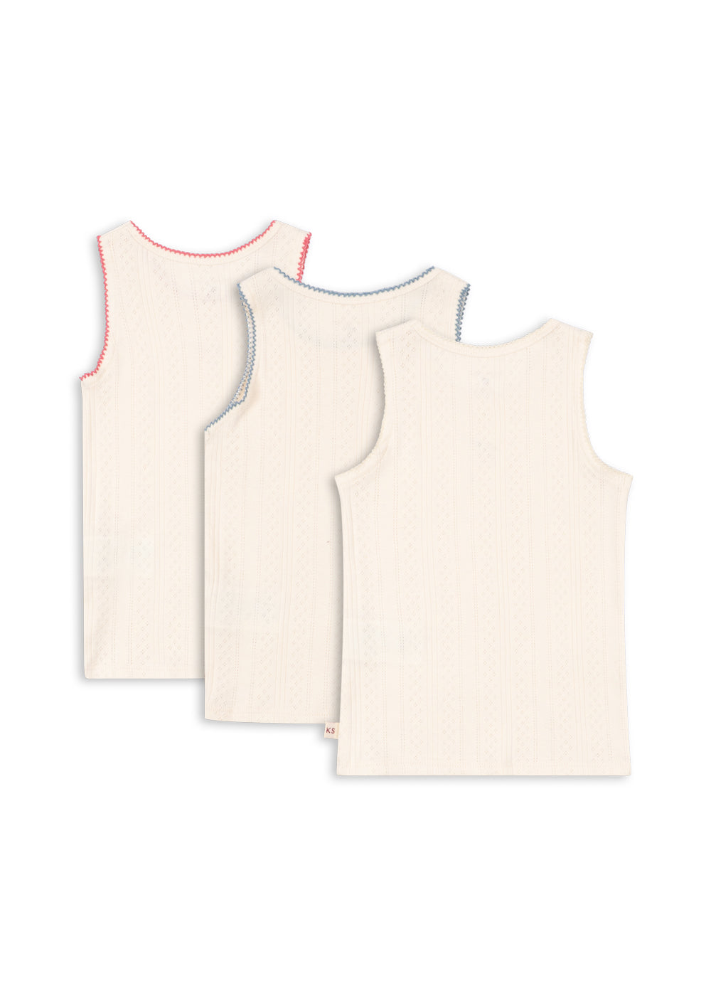 MINNA 3 PACK TANK TOPS GOTS