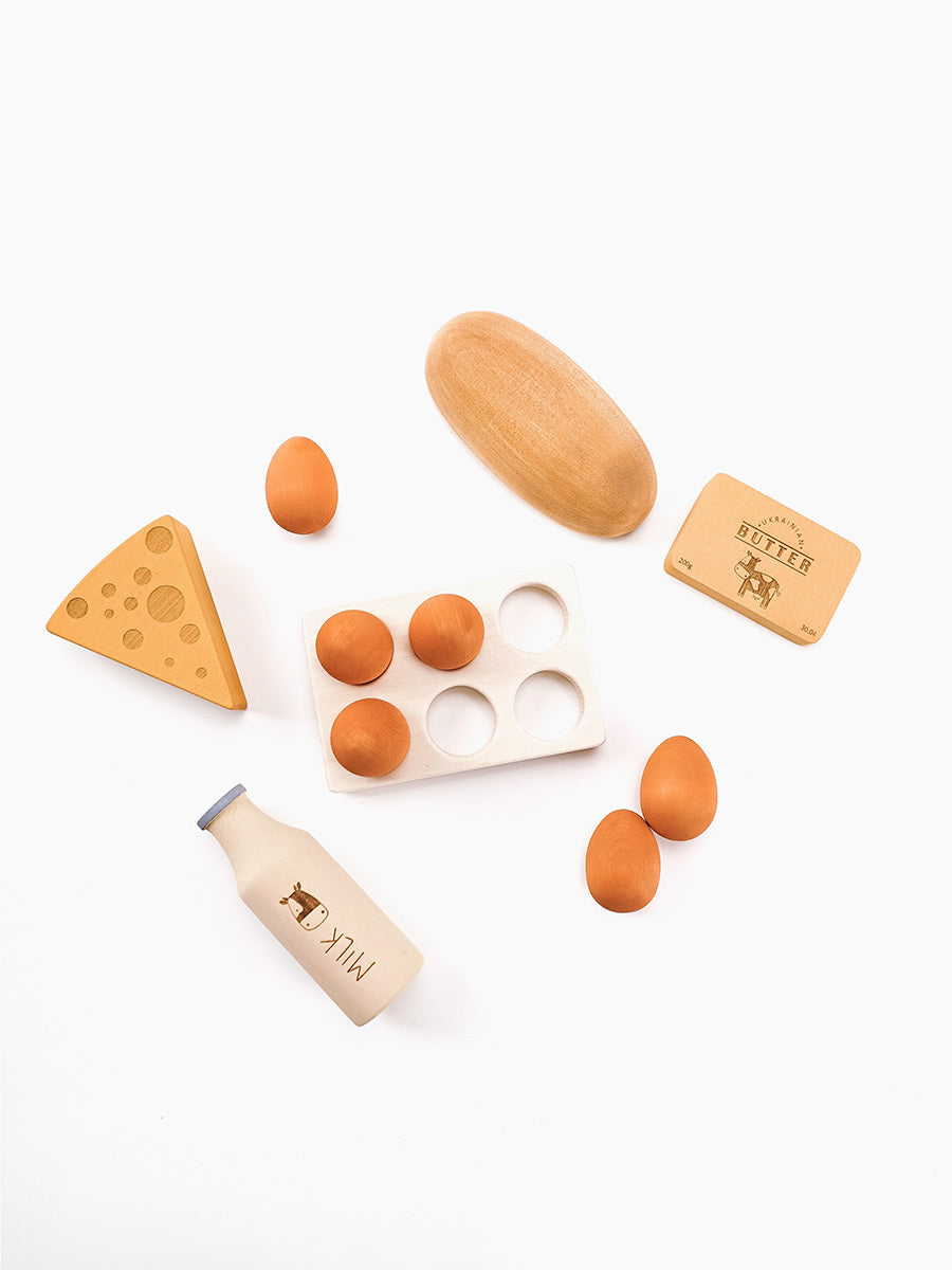 Wooden Play Food Set | Country Products