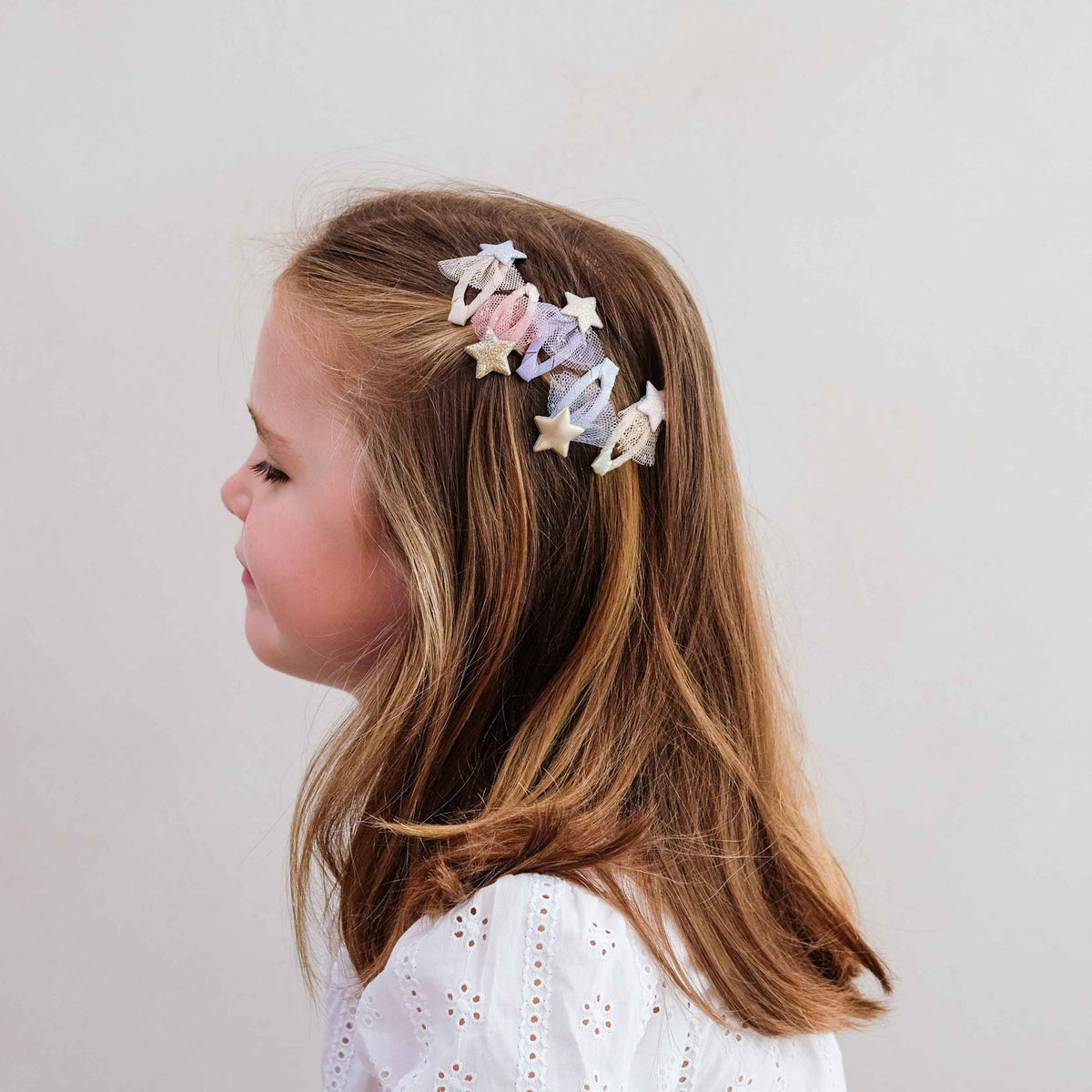 Tutu Star Mini Hair Clips