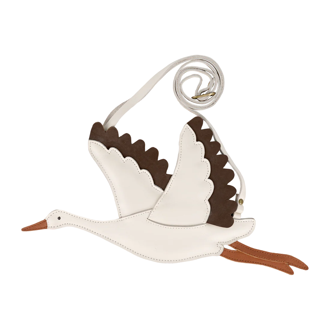 Toto Purse | Stork | Off White Leather