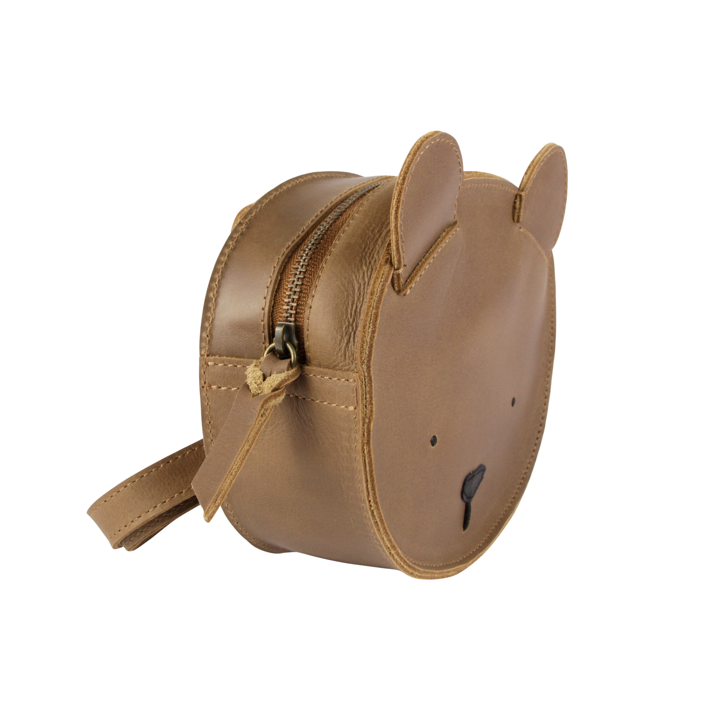 Kapi Classic Backpack | Bear | Cognac Classic Leather