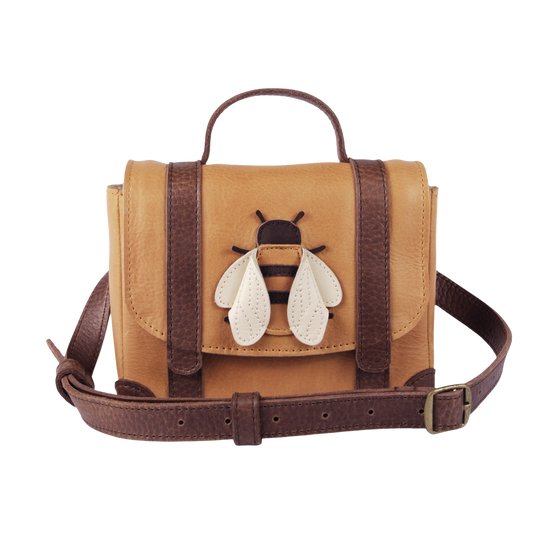 Trychel Bum Bag | Bee | Camel Classic Leather