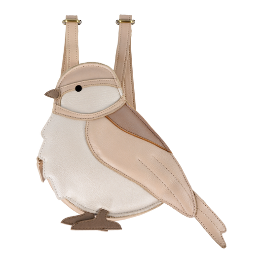 Pierre Backpack | Pink Chickadee | Powder Metallic Nubuck