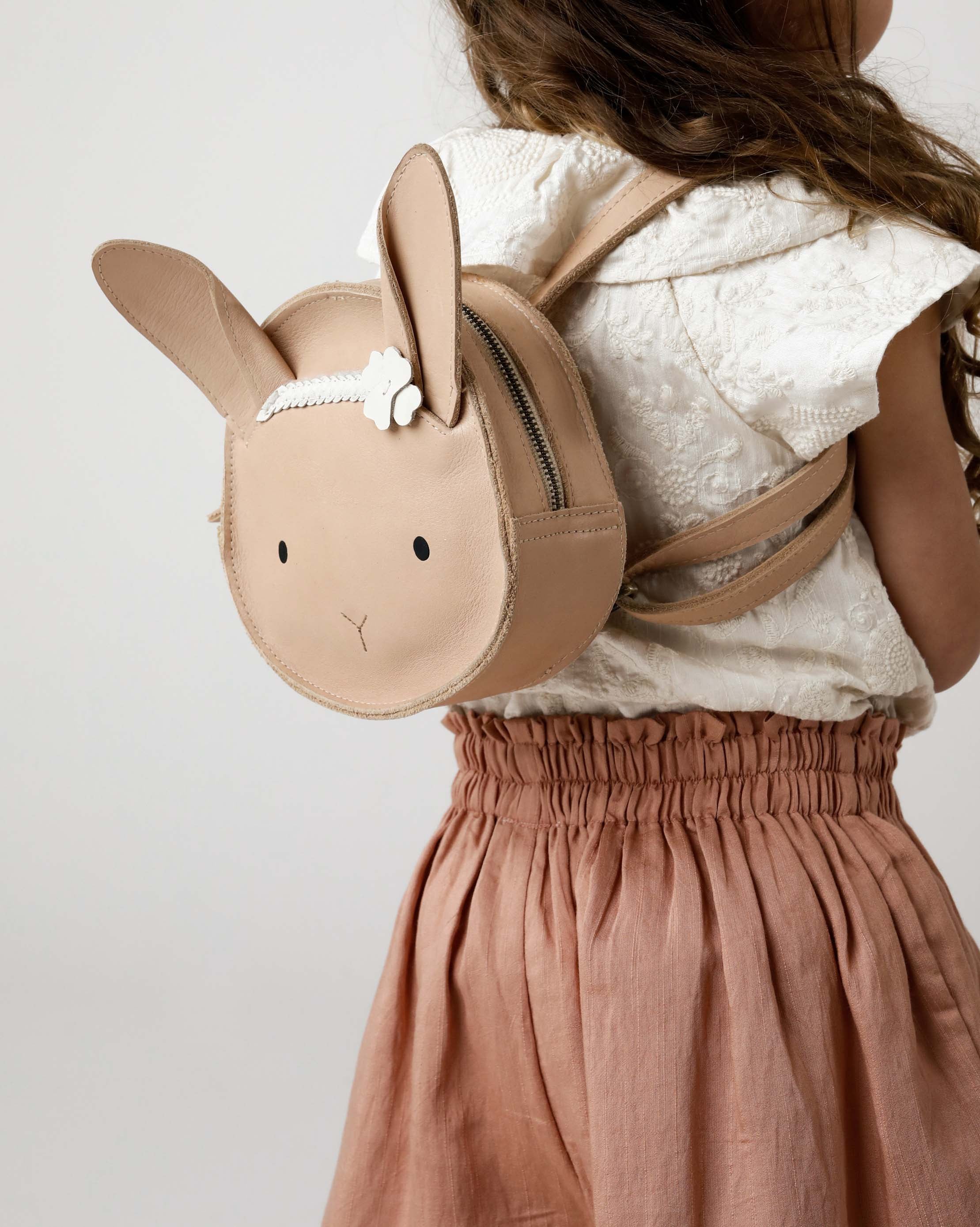 Stelloux Backpack | Bride | Light Rust Leather – Nebula Kids
