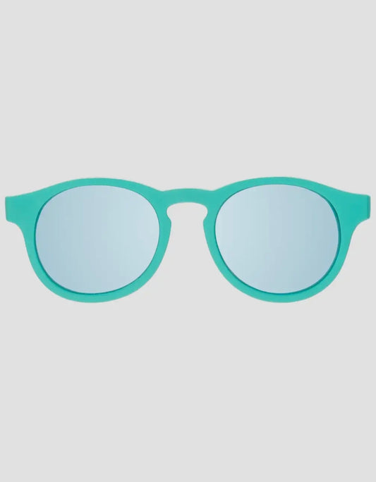 Blue Polarized Keyhole Kids Sunglasses