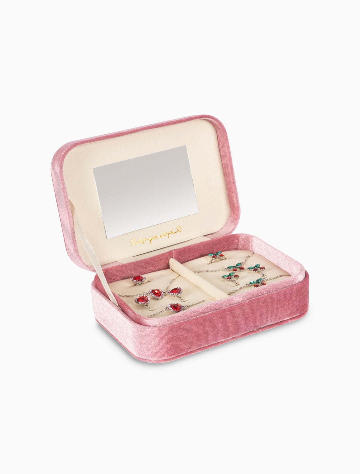 All I Wish For Jewelry Set in Pink