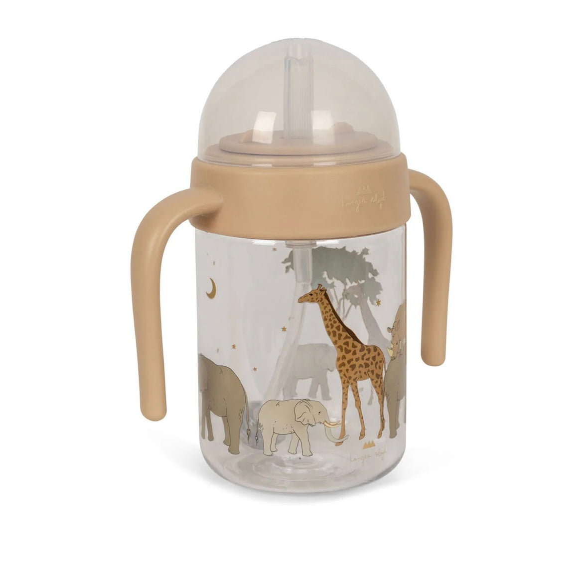 BABY BOTTLE WITH HANDLE/Safari