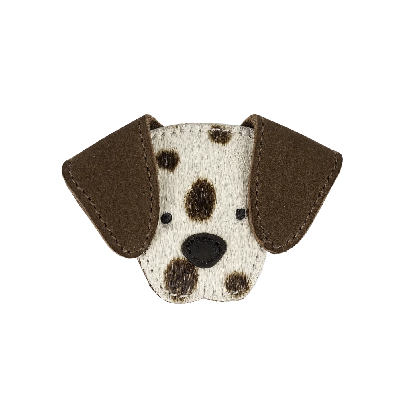 Josy Exclusive Hairclip | Dalmatian | Black Spotted Cow Hair