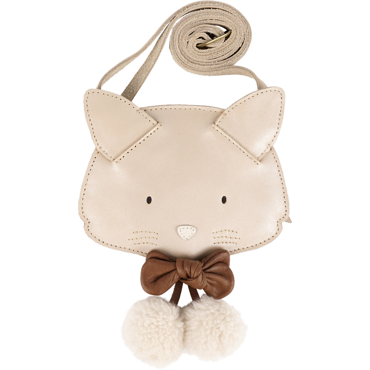 Pua Cat Metallic Nubuck Purse