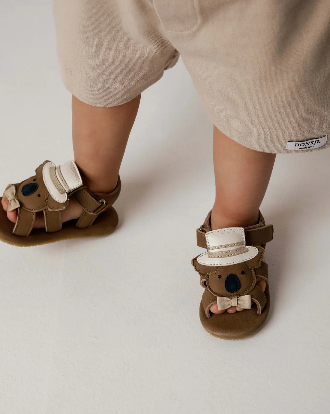 Stelloux Sandals | Groom | Truffle Nubuck