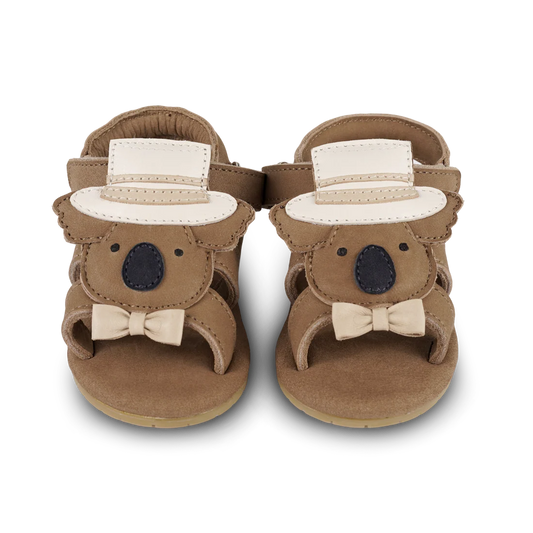 Stelloux Sandals | Groom | Truffle Nubuck