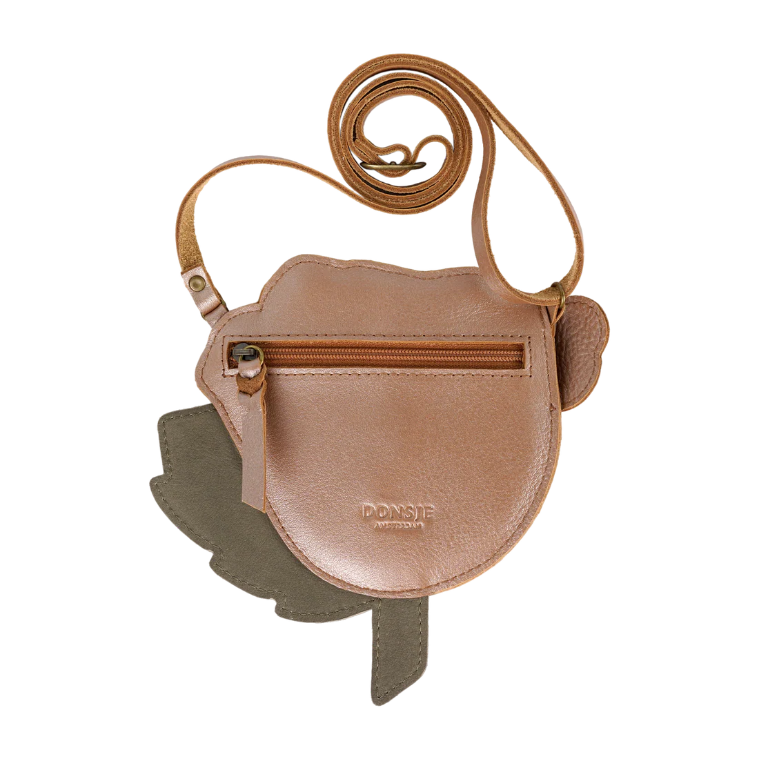Filoe Purse | Rose | Clay Metallic Leather