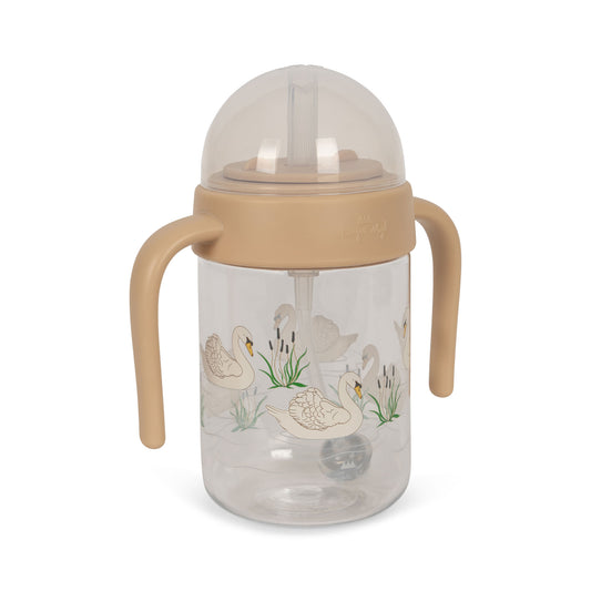 BABY BOTTLE WITH HANDLE/Swan