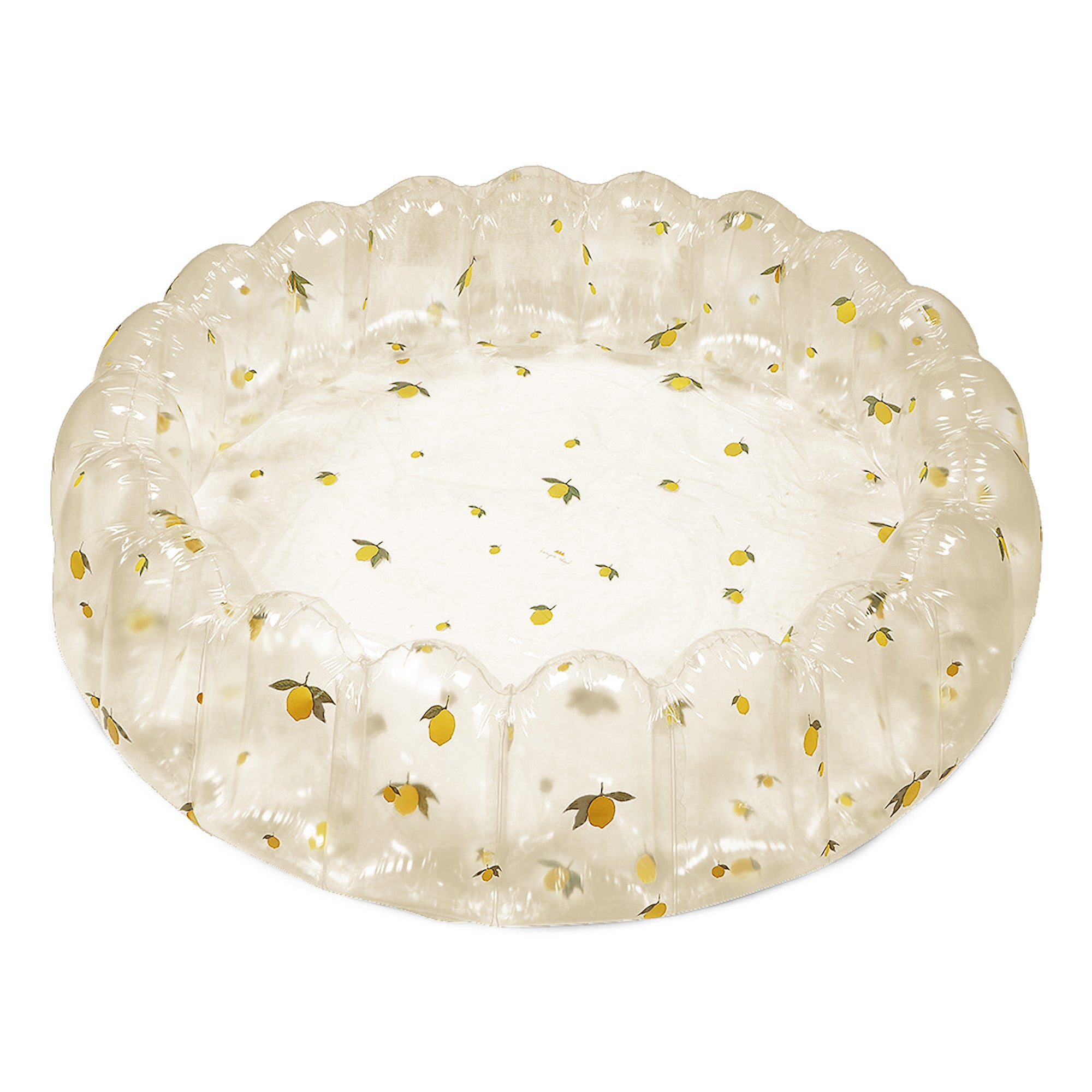 LARGE SHELL POOL TRANSPARENT/Lemon – Nebula Kids