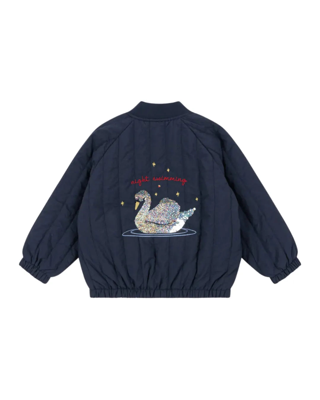 Juno Sequin Bomber Jacket – Total Eclipse