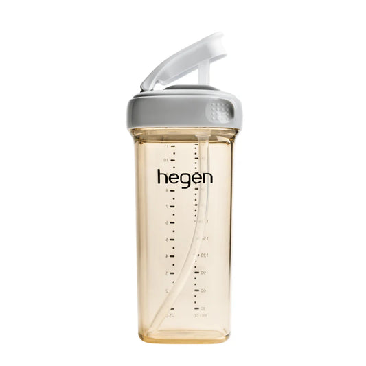 Hegen PCTO™ 330ml/11oz Straw Cup PPSU Grey (9 months and above)