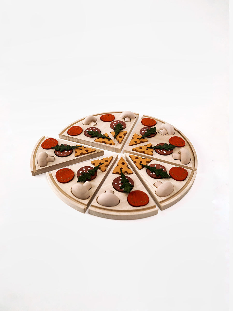 Wooden Pizza Toy