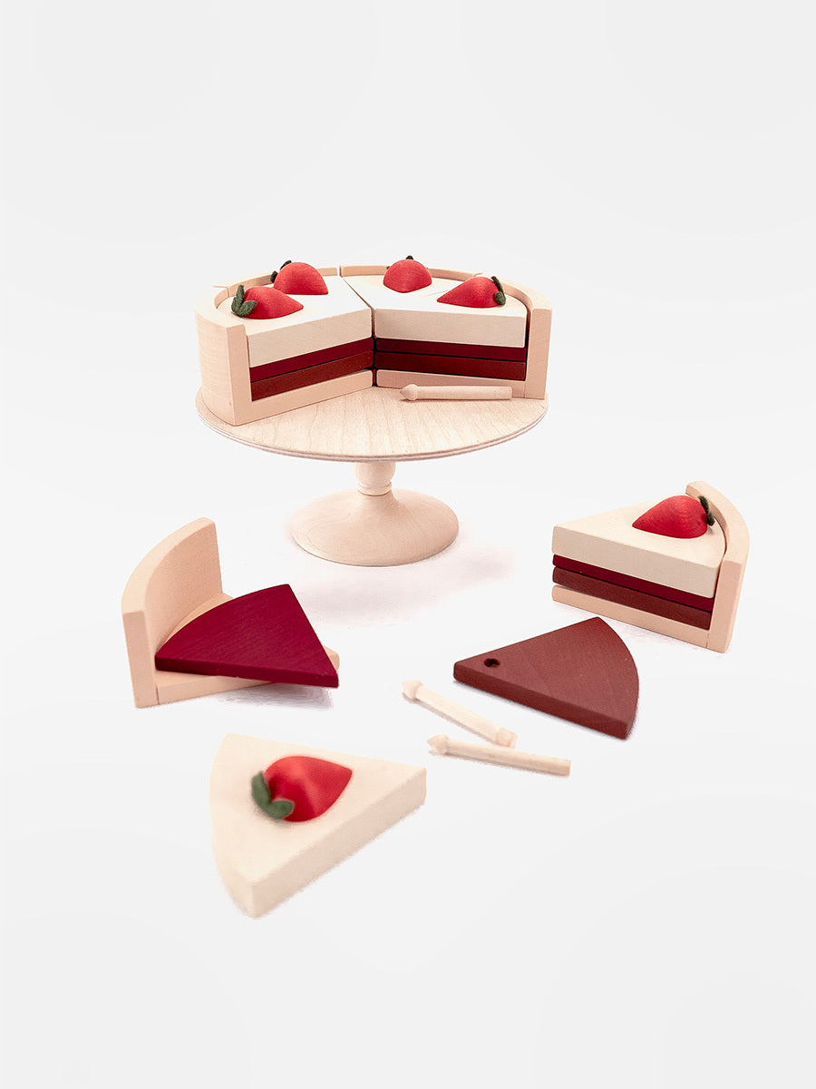 Cake on a stand / Chocolate