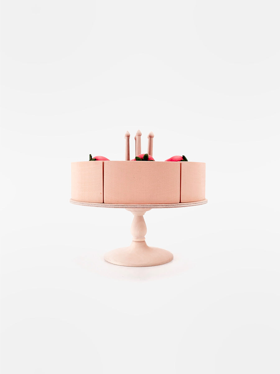 Cake on a stand / Chocolate