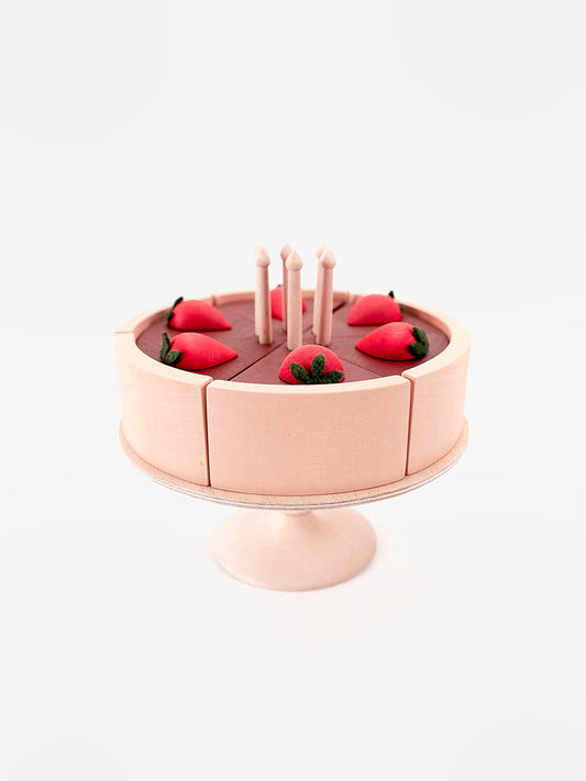 Cake on a stand / Chocolate