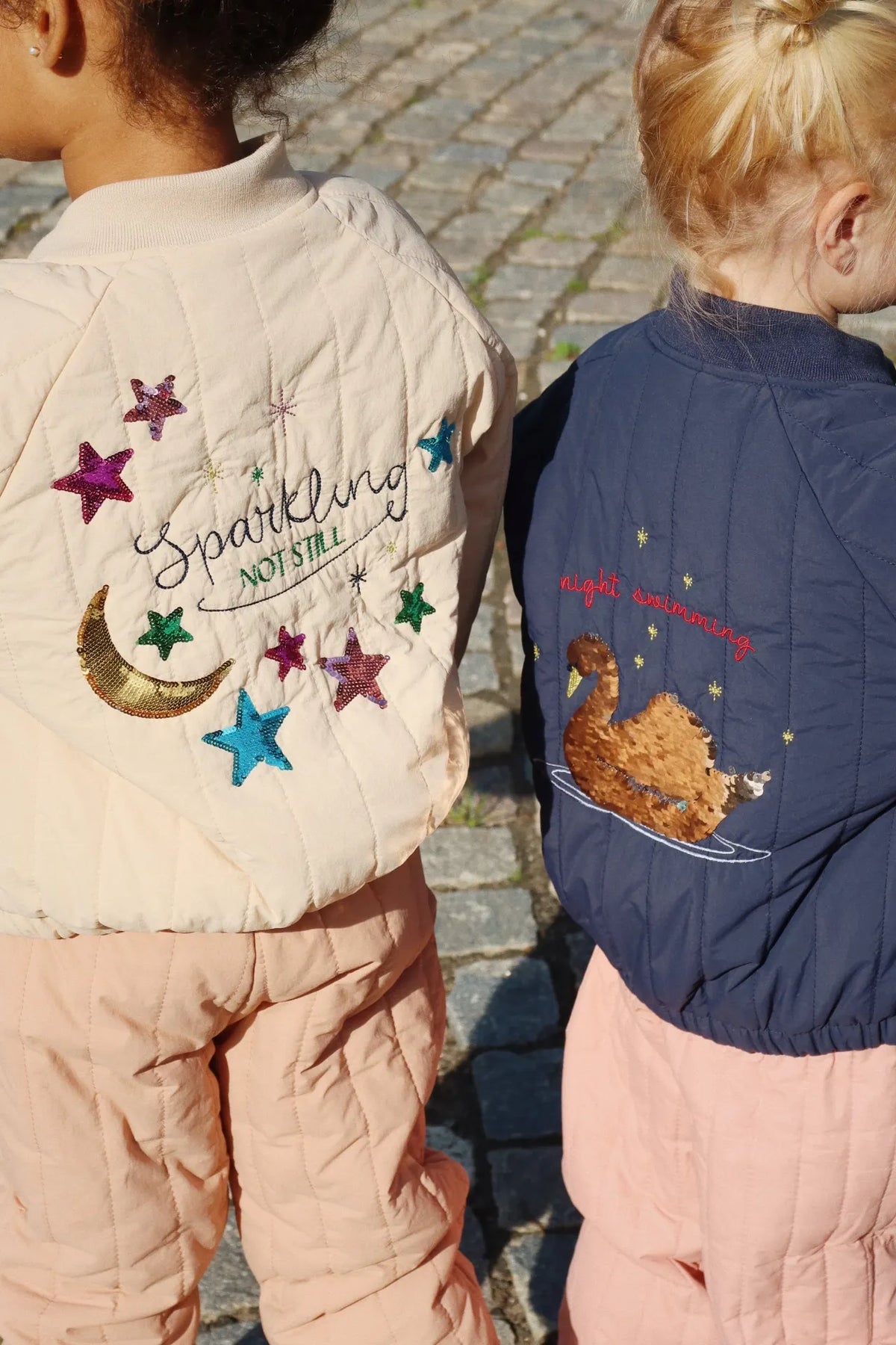 Juno Sequin Bomber Jacket – Total Eclipse