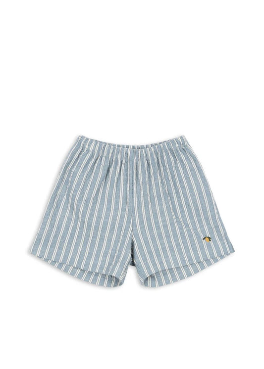 Elliot Shorts-Trio Bleu Stripe