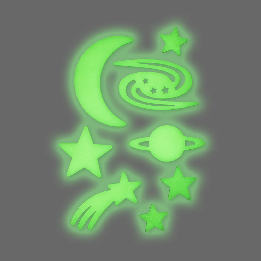 Glow in the Dark Wall Stickers – 14 Pieces
