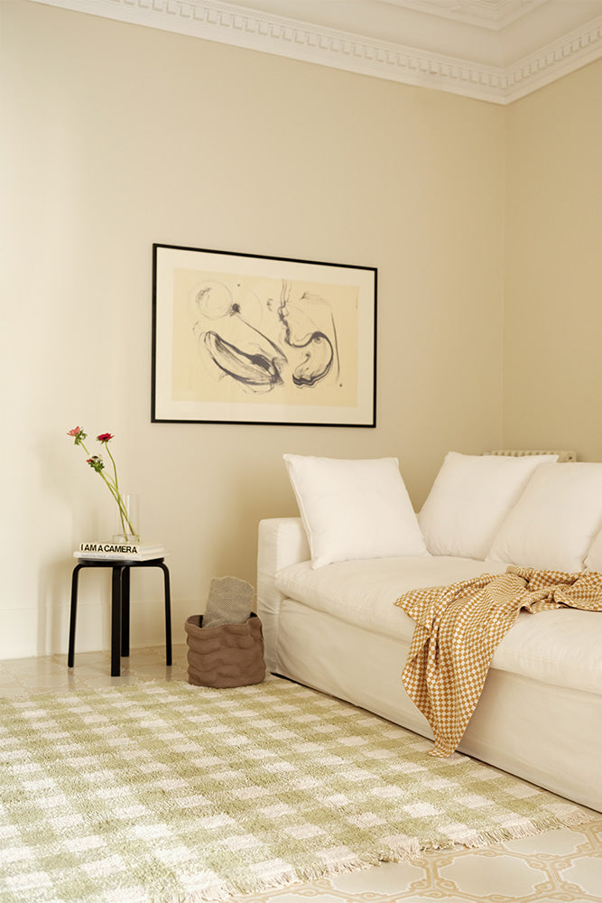 WASHABLE RUG VICHY MATCHA