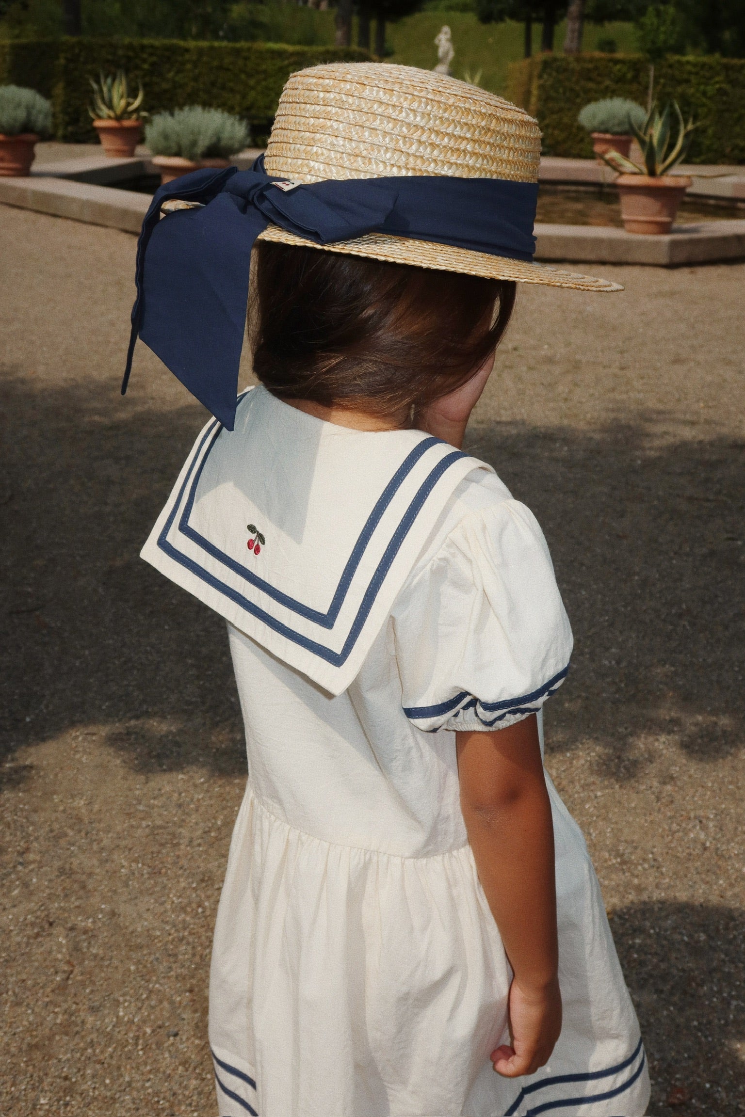ALLIE SAILOR DRESS GOTS – Nebula Kids