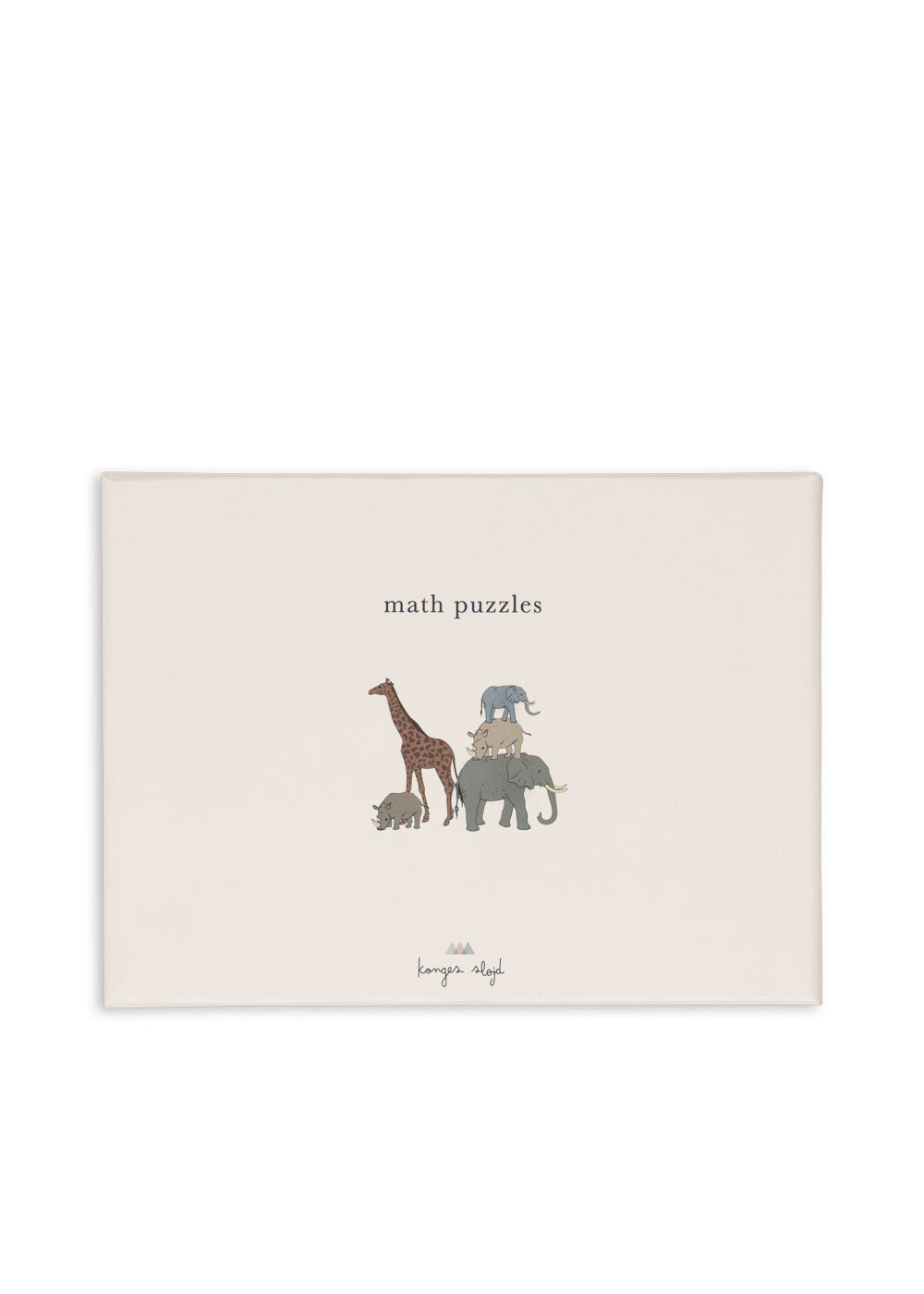 CARDBOARD PUZZLE MATH FSC