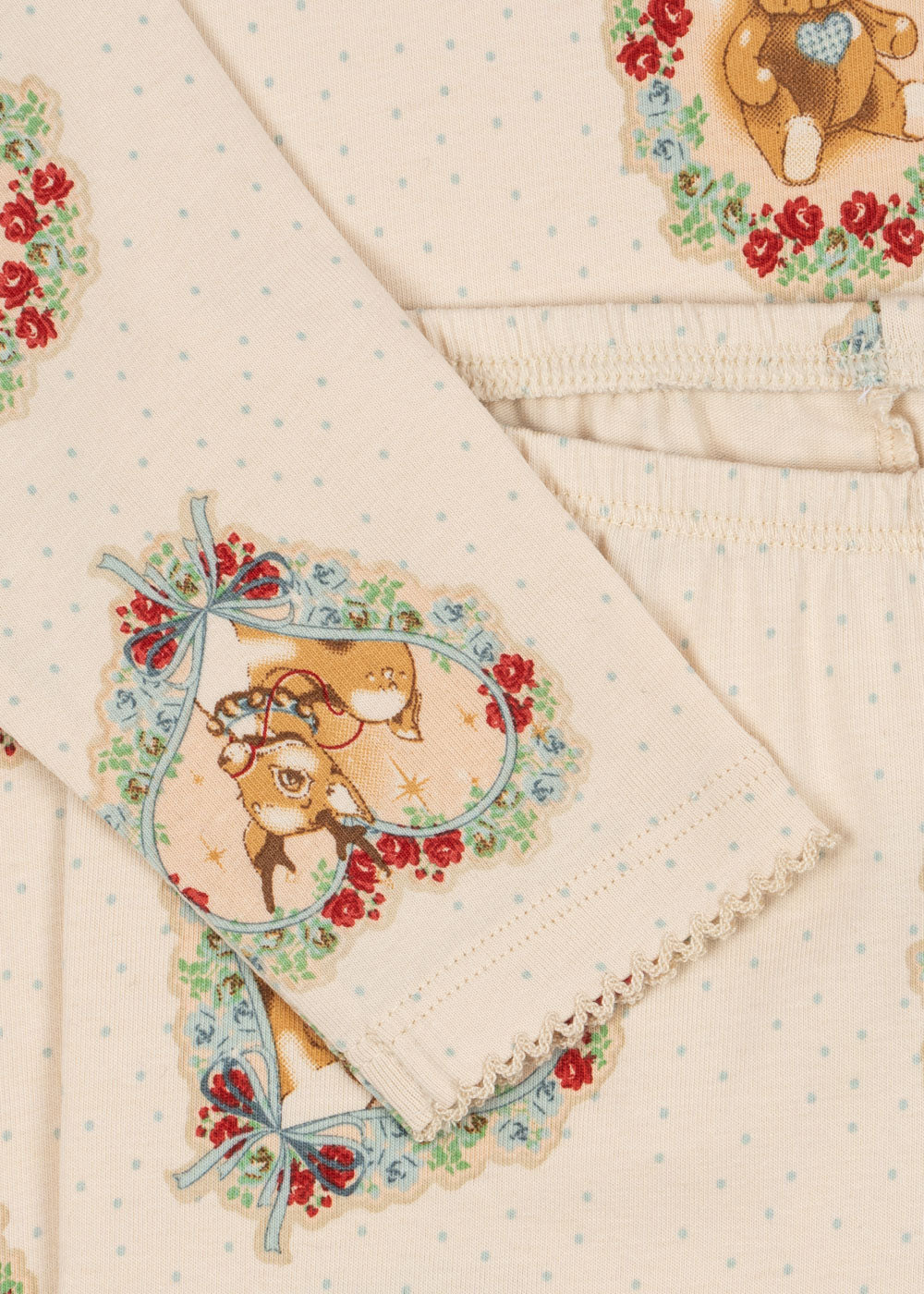 BASIC BLOUSE/PANTS SET GOTS