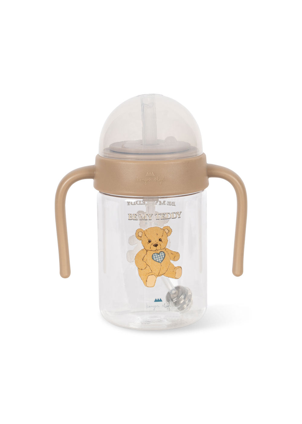 BABY BOTTLE WITH HANDLE/Teddy