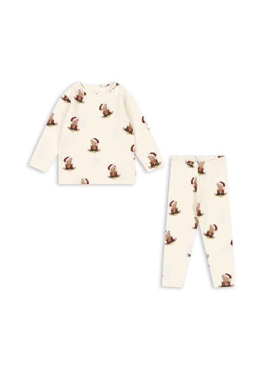 Basic Blouse & Pants Set GOTS – Teddy Bear