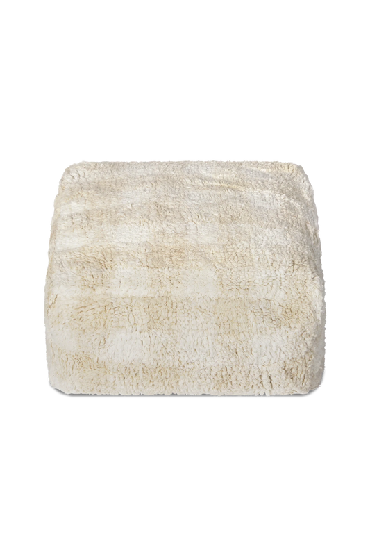 POUF VICHY IVORY