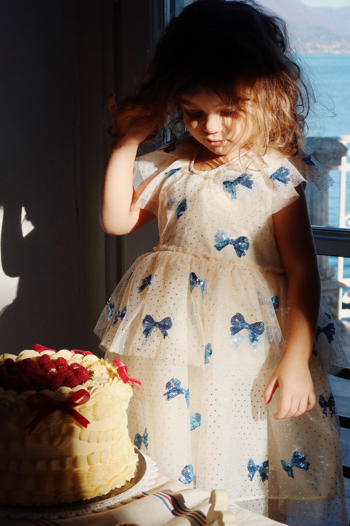 YVONNE FAIRY DRESS - BOWIE BLUE