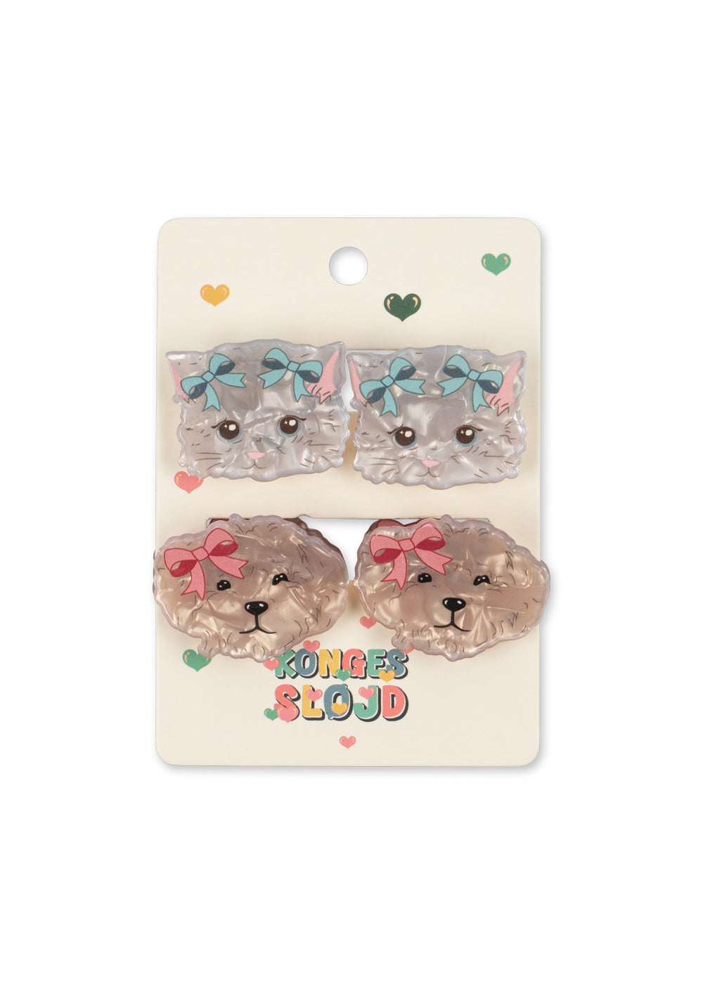 4 PACK SMALL HAIR CLAW