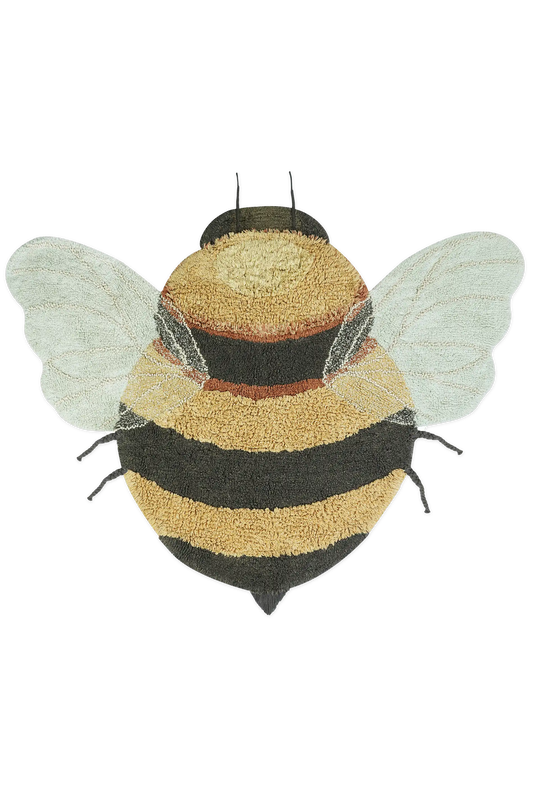 WASHABLE COTTON RUG BEE