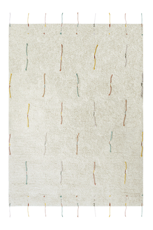 WASHABLE PLAY RUG WILDFLOWERS