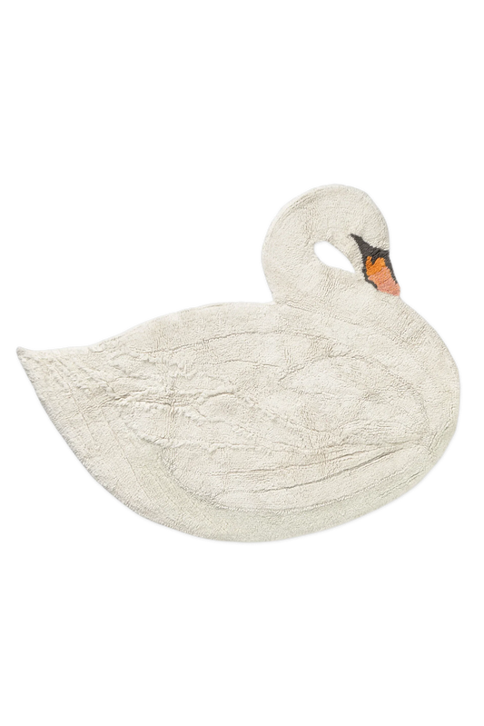 Washable Rug Swan