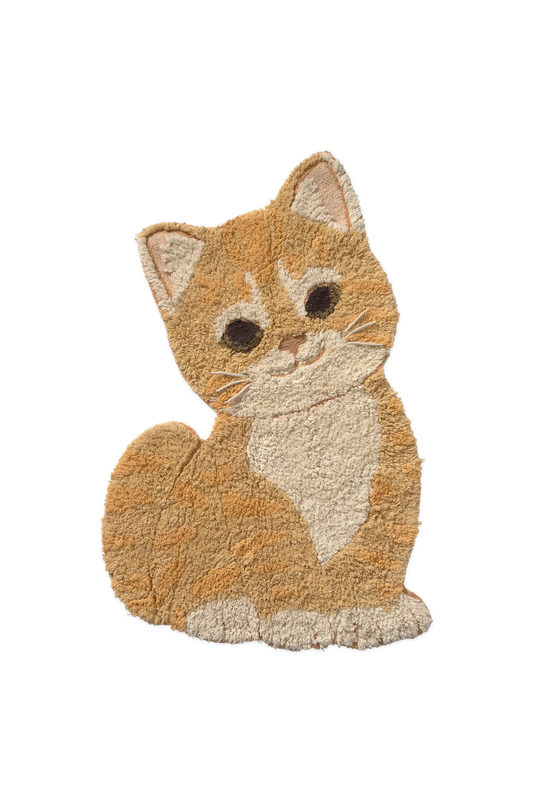 Washable Rug Ginger The Cat